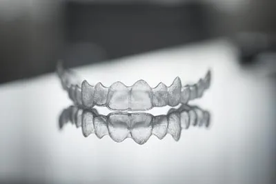 new set of orthodontic clear aligners